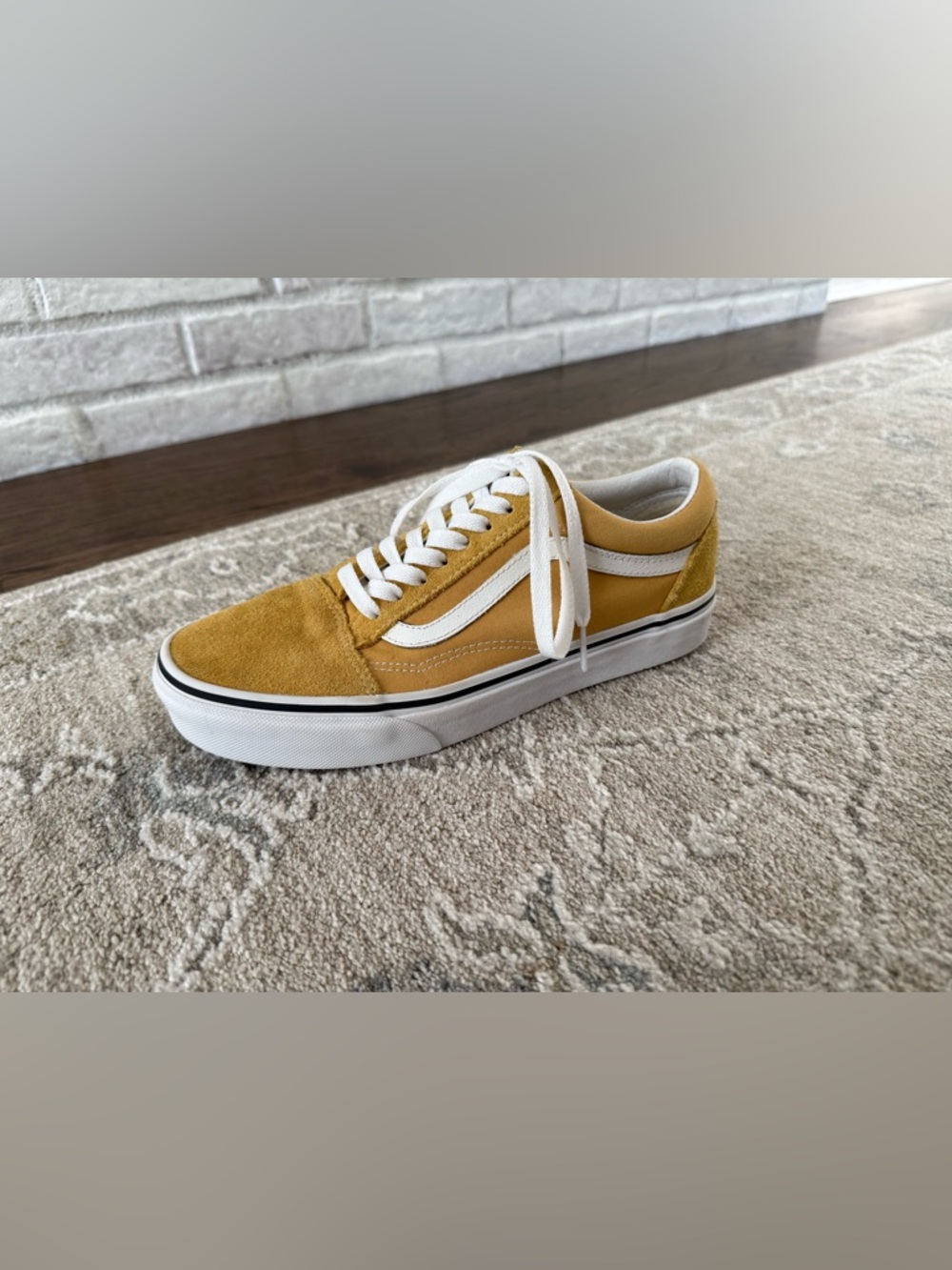 Vans Old Skool Suede Mustard Yellow